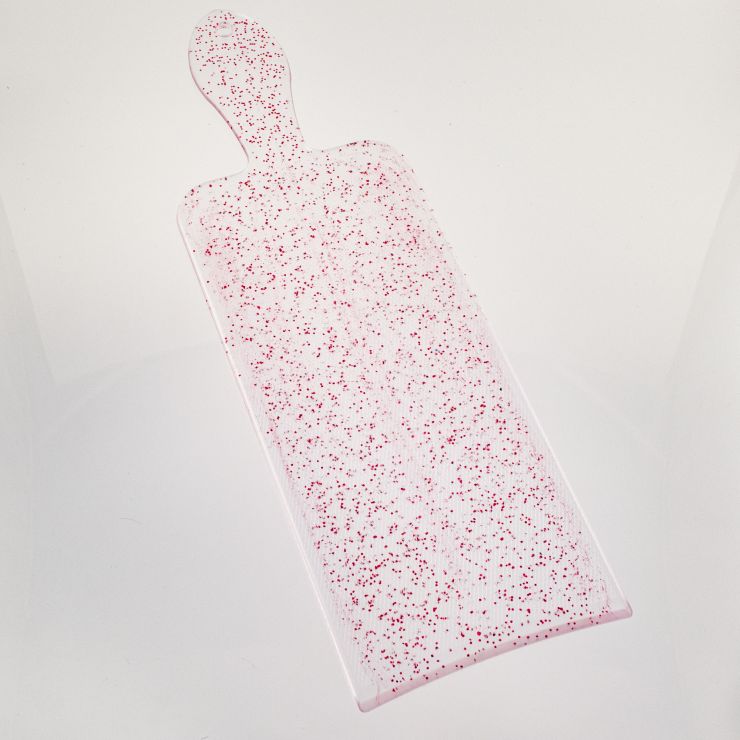 Лопатка для окрашивания волос прозрачная [345х109мм | LD-345/109PR]