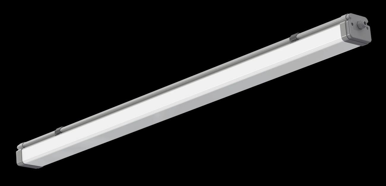 CSVT SLIM-TUBE-A 38 1270х83х70 CRI80 5000 milky IP67 серый с БАП на 1 час LUXDATOR