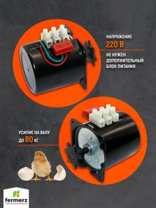 Мотор для инкубатора 220В (тип 1)