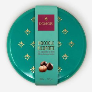 Фундук в молочном шоколаде Domori Nocciole Ricoperta 200 г - Италия