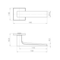 Ручка Fuaro Basic ZL схема
