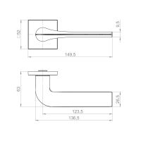 Ручка Fuaro Mediana ZL схема