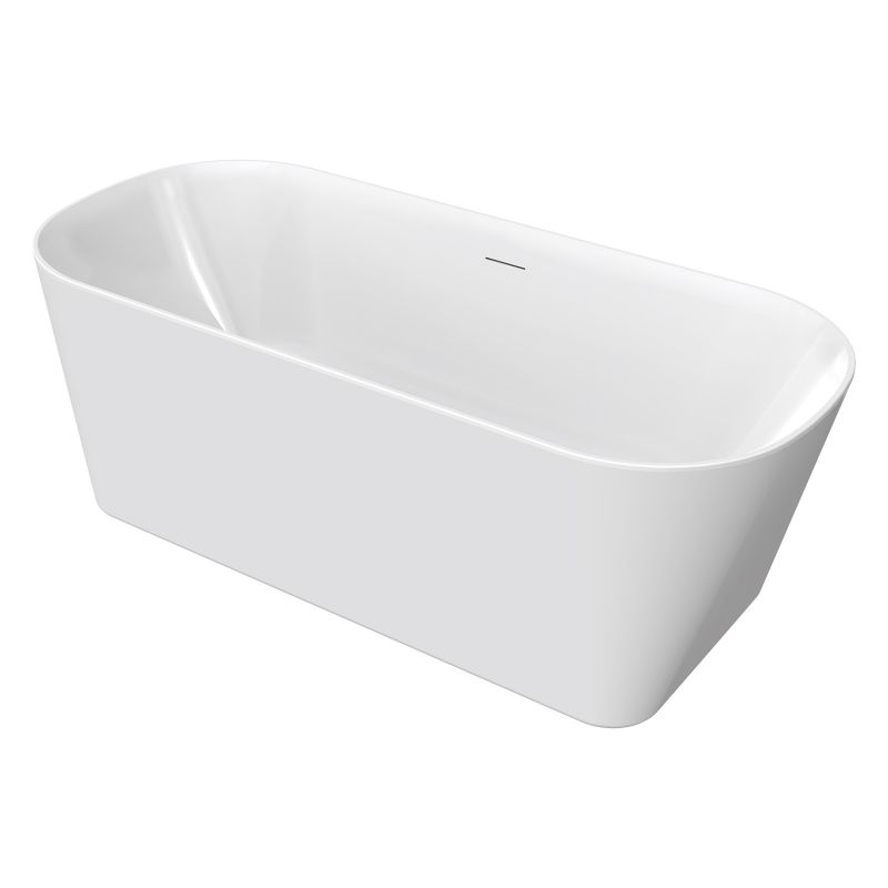 Ванна акриловая Creo Ceramique Crisp 150x7 отдельностоящая, AZ-8692-1.5