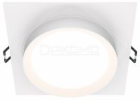 Встраиваемый светильник Hoop DL086-GX53-SQ-W