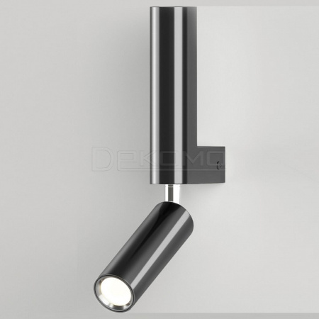 Бра с подсветкой Pitch 40020/1 LED черный жемчуг