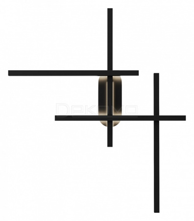 Накладной светильник Halo MOD248WL-L24BK