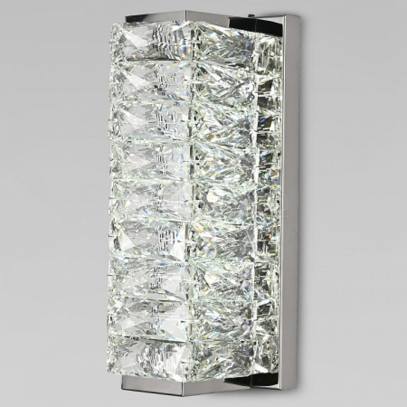 Накладной светильник Blitz 40259 LED хром/ прозрачный хрусталь Strotskis