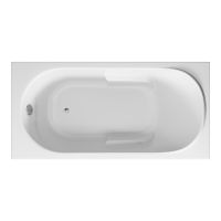 Ванна пристенная акриловая Vincea VBT-2A150-LG 150х75 см с ножками схема 3 Ванна пристенная акриловая Vincea VBT-2A150-LG 150х75 см с ножками схема 3