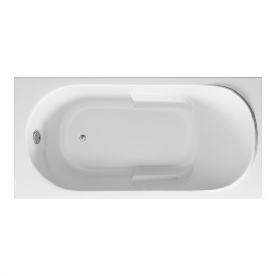 Ванна пристенная акриловая Vincea VBT-2A150-LG 150х75 см с ножками схема 3 Ванна пристенная акриловая Vincea VBT-2A150-LG 150х75 см с ножками схема 3