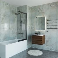 Ванна пристенная акриловая Vincea VBT-2A150-LG 150х75 см с ножками схема 8 Ванна пристенная акриловая Vincea VBT-2A150-LG 150х75 см с ножками схема 8