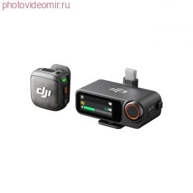 Беспроводной петличный микрофон DJI Mic 3 (1TX + 1RX)