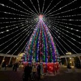 СВЕТОДИОДНЫЙ ШАТЕР ДЛЯ ЕЛИ 20 МЕТРОВ