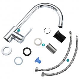 Mətbəx kranı Frud, kartric ilə, xrom, R42052-10-004