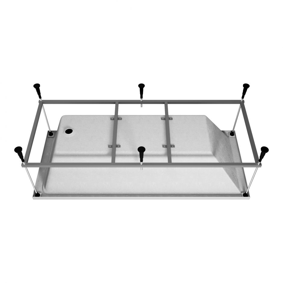 Ванна пристенная акриловая Vincea VBT-2G150 150х70 см ФОТО