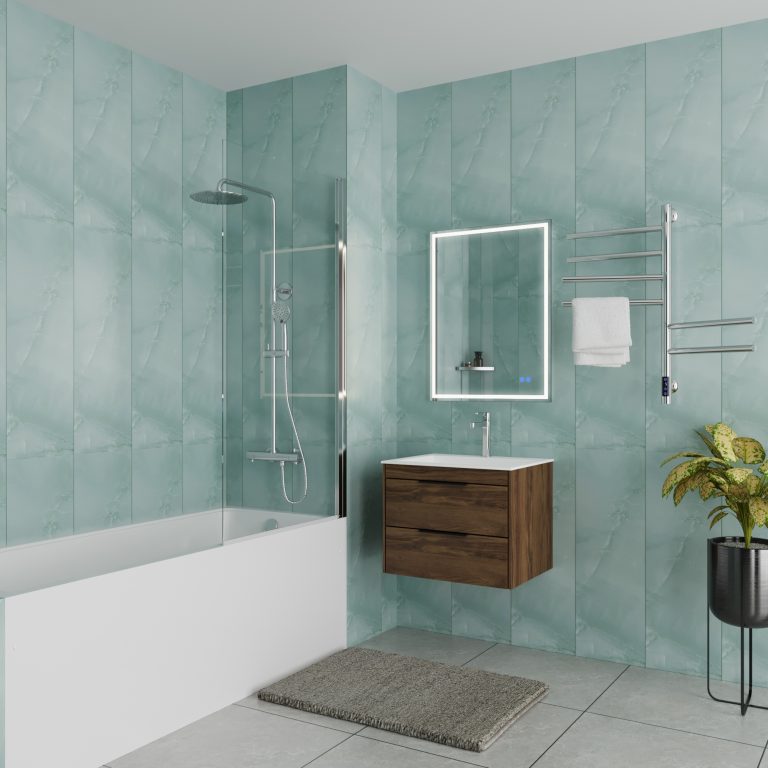 Ванна пристенная акриловая Vincea VBT-2G150 150х70 см ФОТО