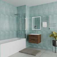 Ванна пристенная акриловая Vincea VBT-2G150 150х70 см схема 6