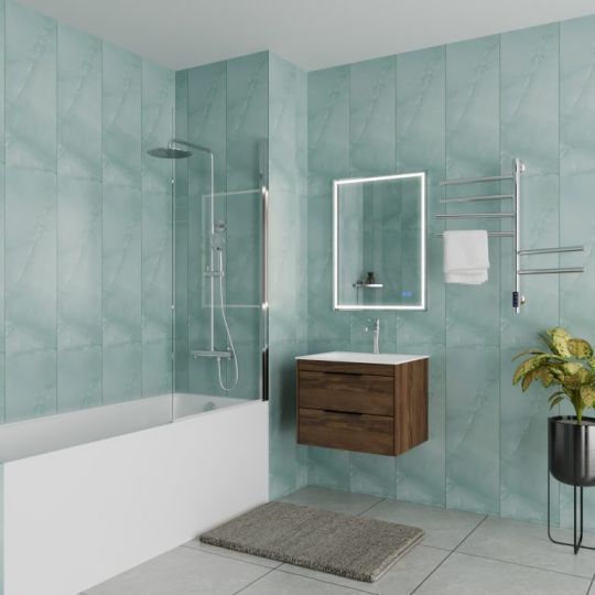 Ванна пристенная акриловая Vincea VBT-2G150 150х70 см схема 6