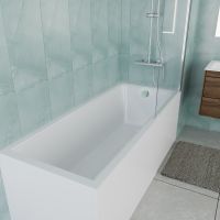 Ванна пристенная акриловая Vincea VBT-2G150 150х70 см схема 10