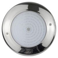 Прожектор светодиодный 24Вт AM RGB 260мм 12В оправа н/с AISI 316 (HX-WH260-333SS) с пультом