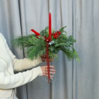 Новогодняя композиция "Рождественский огонь"