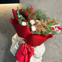 Сборный букет рождественский