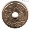 Испания 25 песет 1998