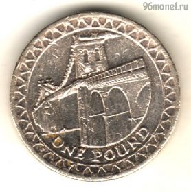Великобритания 1 фунт 2005