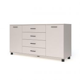 Ривьера Комод 2 створки 4 ящика (ш1622*г452*в827мм) Кашемир