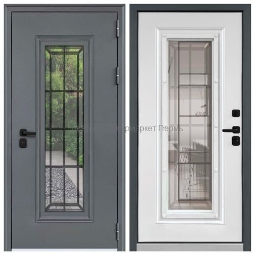 RX-10 Термо муар RAL 7024 ПВХ белый матовый