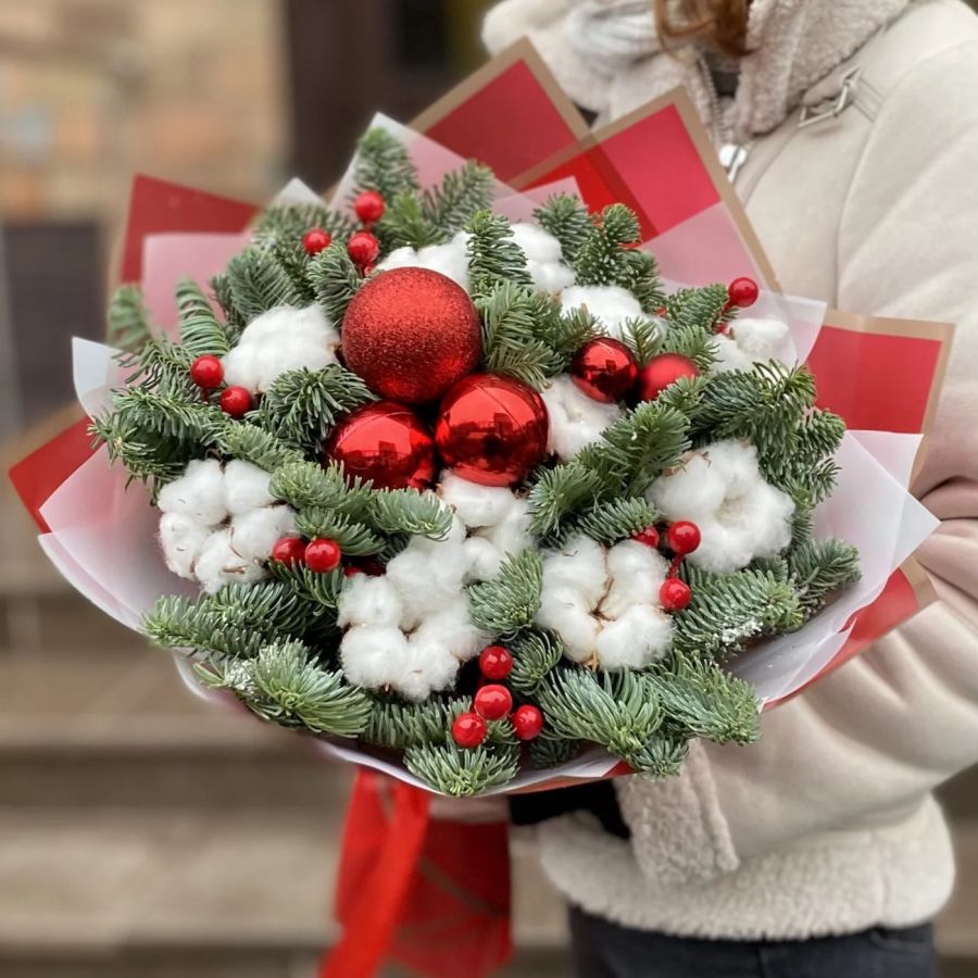 Зимний букет "Волшебная сказка"