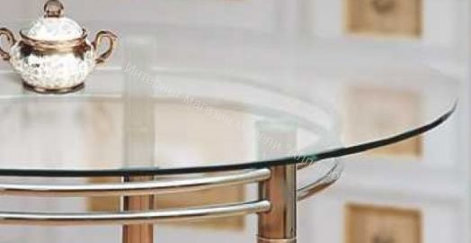 Стол обеденный из стекла Фант-4 круглый