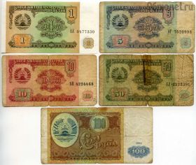 Таджикистан набор 1994