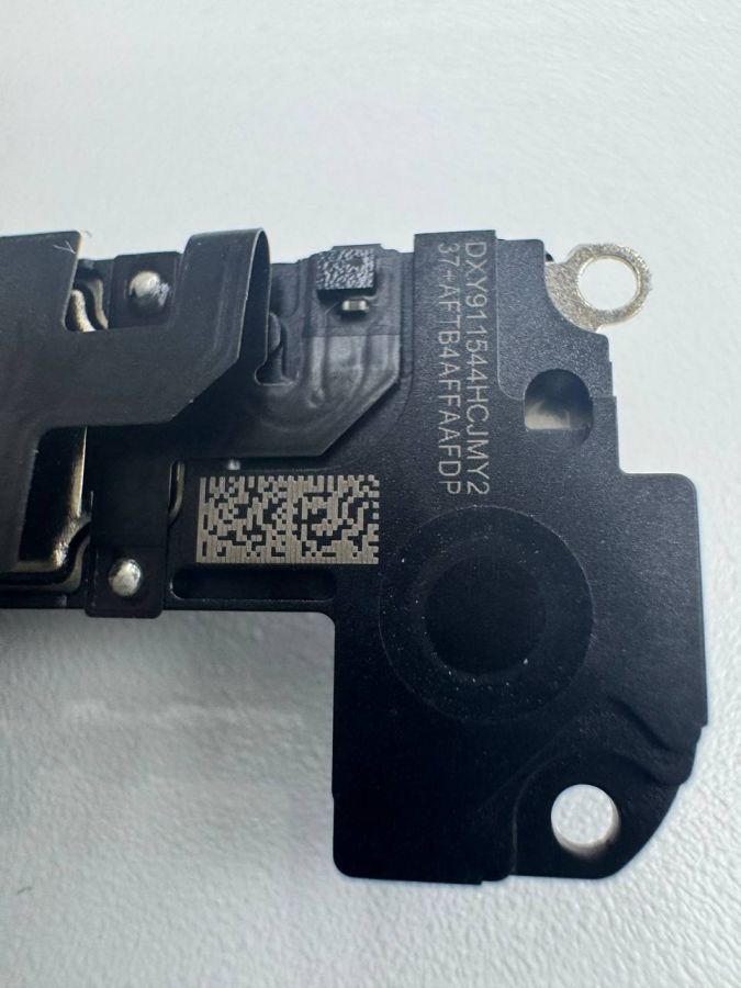 Apple iPhone XS динамик верхний (слуховой) оригинал с разбора (снятый)