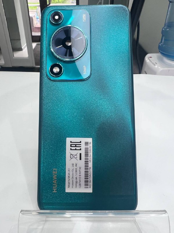 Huawei nova Y72 задняя крышка зеленая оригинал с разбора