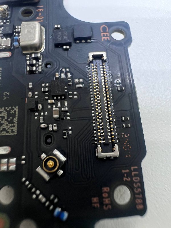 Huawei nova Y72 нижняя плата с разъёмом зарядки оригинал с разбора