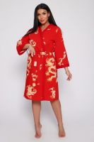 Пеньюар Драконы 729 [красный]