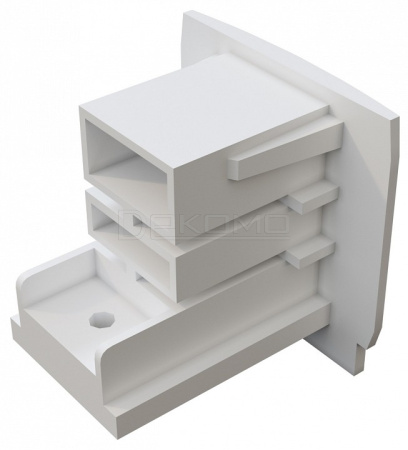 Заглушка для трека Accessorises TRA005EC-31W