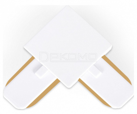 Соединитель угловой внутренний для треков накладных GL GL7070