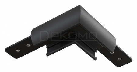 Соединитель угловой L-образный для треков накладных Basity TRA172CL-R-11B