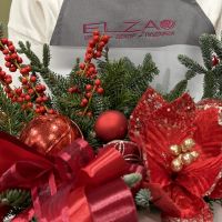 Новогодняя композиция в коробке N5