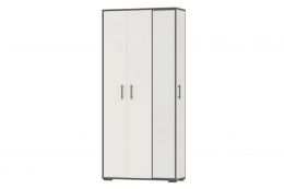 Прихожая ДОМИНО МИНИ (ш880*г360*в2020мм) Графит/Белый