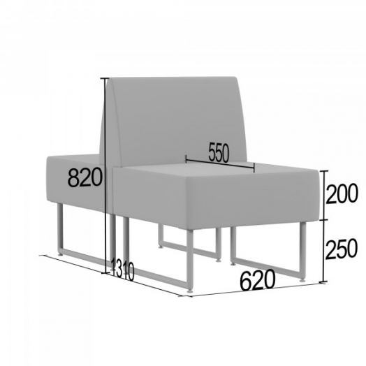 Кресло Трион А двустороннее
