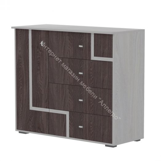 Комод Омега 16 Ясень анкор темный/ясень анкор светлый