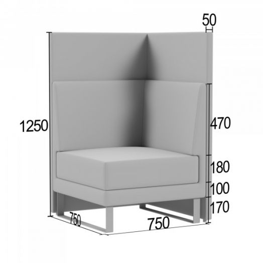 Угловая секция Тэтор-Офис Б