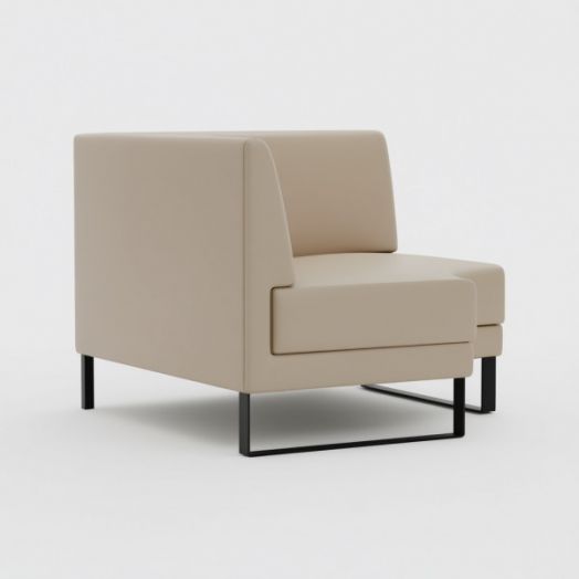 Угловая секция Тэтор-Офис А вогнутая 1