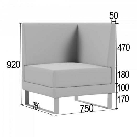 Угловая секция Тэтор-Офис А