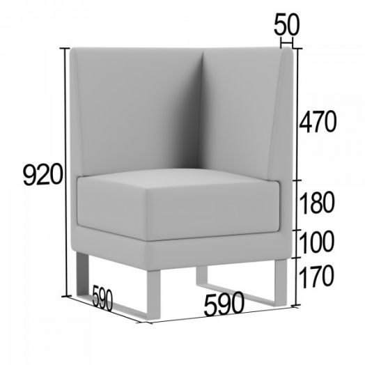 Угловая секция Тэтор-Кафе А
