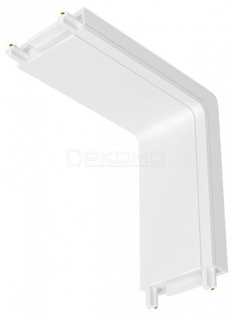 Соединитель угловой внутренний для треков накладных Accessories for tracks Radity TRA084CI-11W