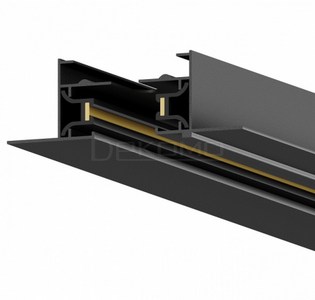 Шинопровод Skylite HSBL_0011 встраиваемый Однофазный 220В-1м, чёрный