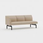 Диванная секция Асмунг А тройная с одним подлокотником